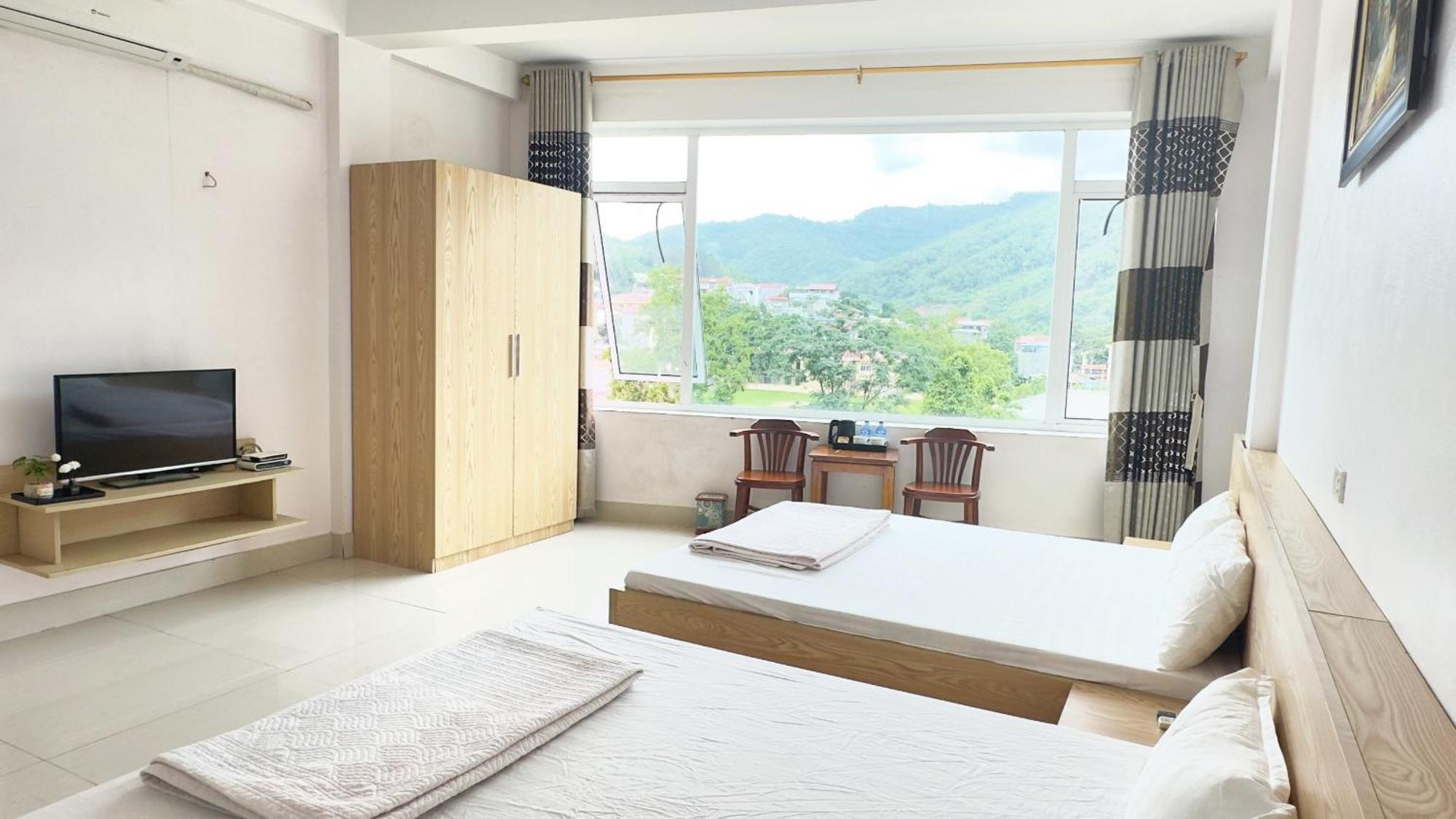 Quy Anh Hotel Bao Lac Town Luaran gambar